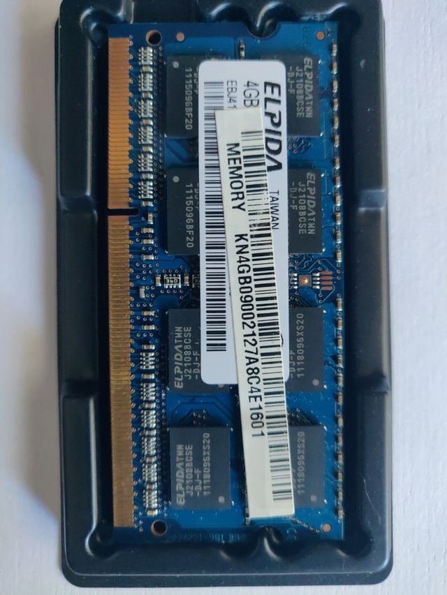 Memoria RAM DDR3 portátil