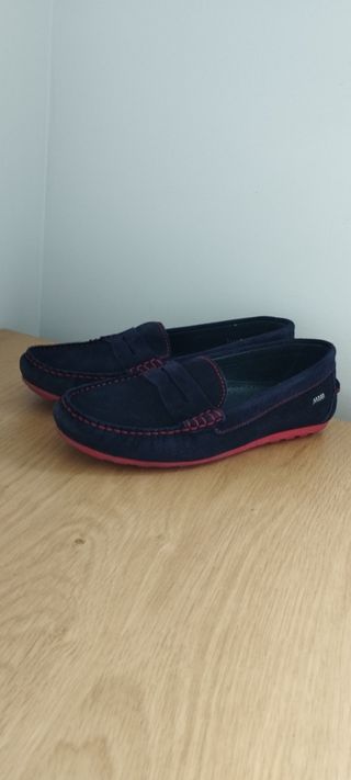 Mocasines piel niño