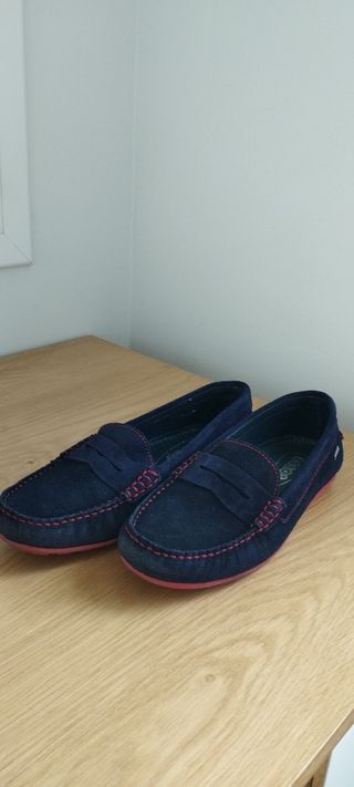 Mocasines piel niño