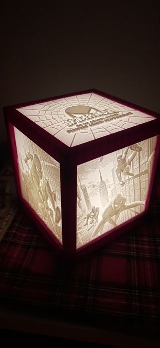 Lampada Spiderman 