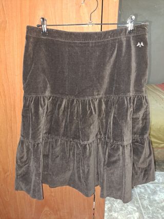 Falda midi thomas burberry 