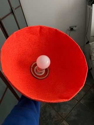 Lampadario arancione