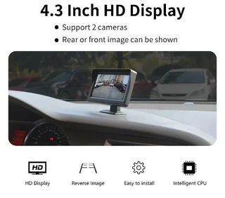 monitor y cámara trasera para vehículo