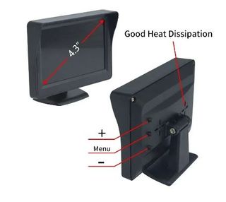 monitor y cámara trasera para vehículo
