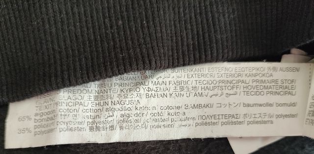 Sudadera hombre Bershka Talla M