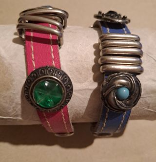 2 Braccialetti in stile hippy 