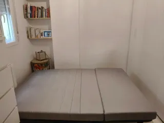 Sofá Cama con funda Ikea