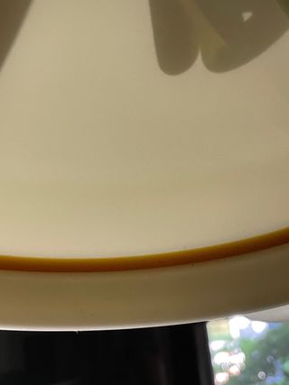 Lampadario anni 50/60 vetro opalino
