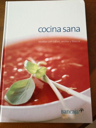 Libro de cocina sana