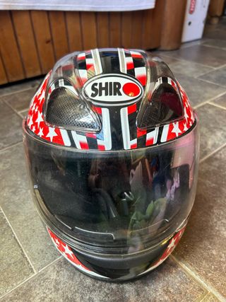 Casco integral de moto