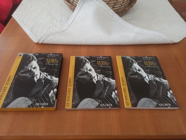 CD e libro Luigi Tenco 