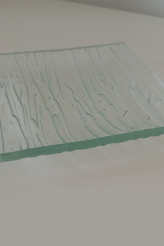 Plato de cristal para decoración