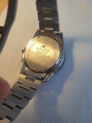 Reloj Solar radiocontrolado Casio Oceanus