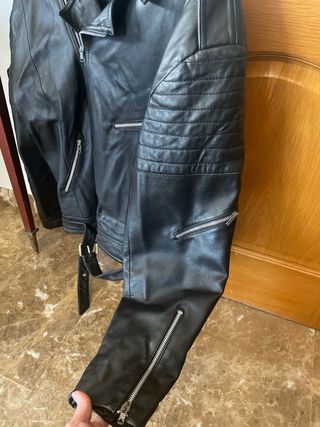 Chaquete piel hombre talla L 