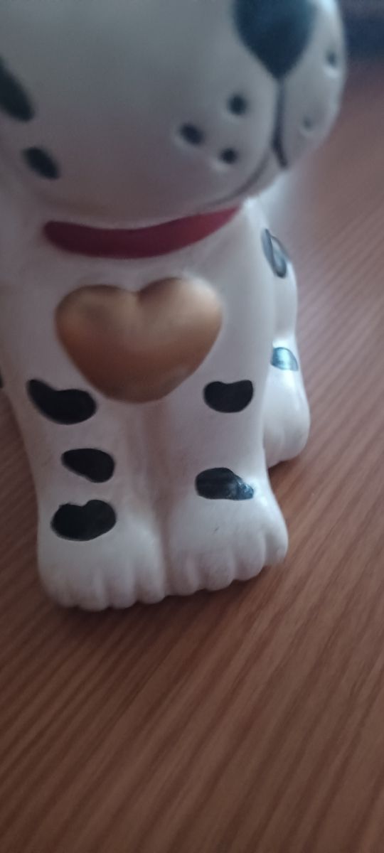 Statuetta dalmata ceramica