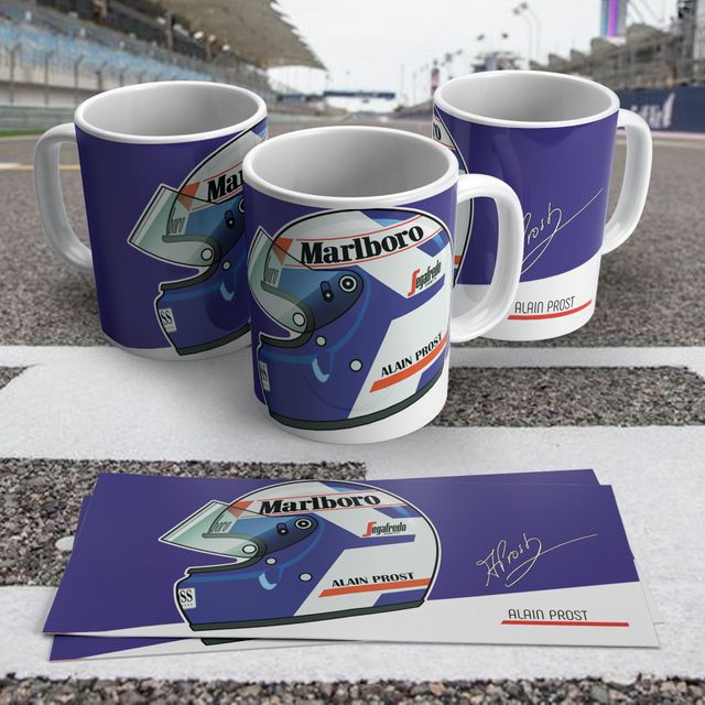 Taza Casco Formula 1 Alain Prost