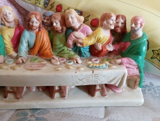 Ultima cena in resina