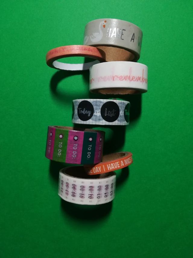 day washi tape loisirs creatif ocio hobby