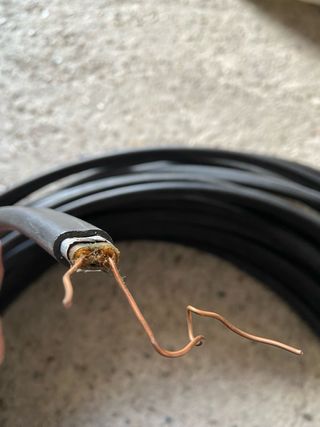 Cable electrico cobre.