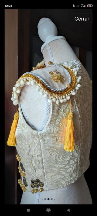 Chaleco flamenca taurino de Diseño 