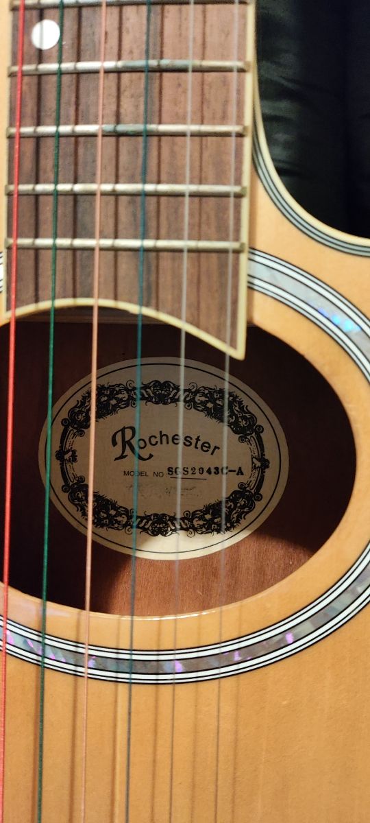 Guitarra Rochester + mochila Stagg