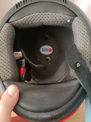 Casco Shiro para motocicleta talla L