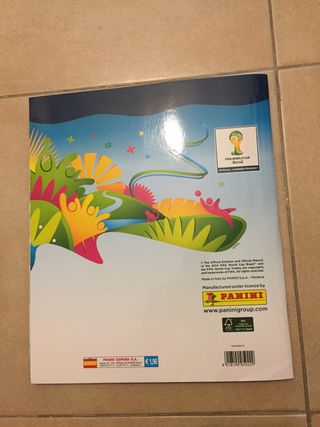 Álbum Brasil 2014 completo mundial