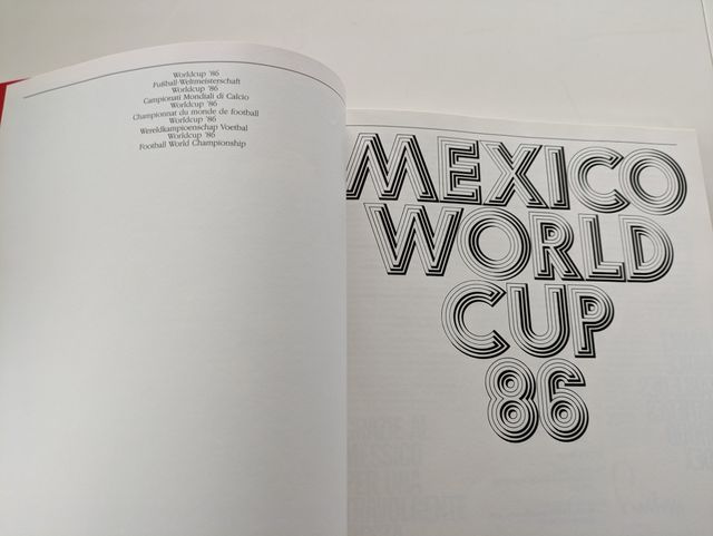 Mexico world Cup 86