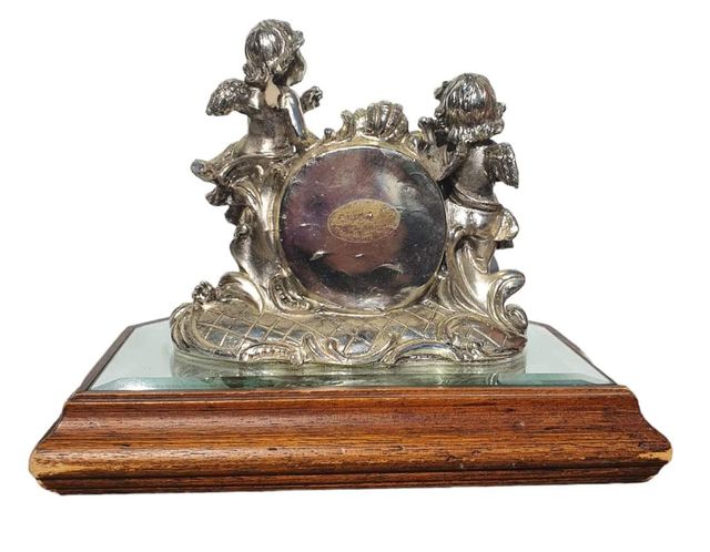 Orologio da tavolo vintage con cassett