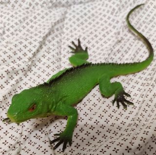 Iguana verde Animale giocattolo grandi - Giochi