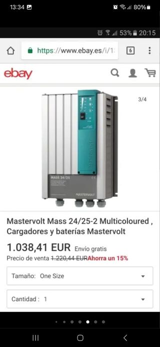 inversor / Convertidor de baterías