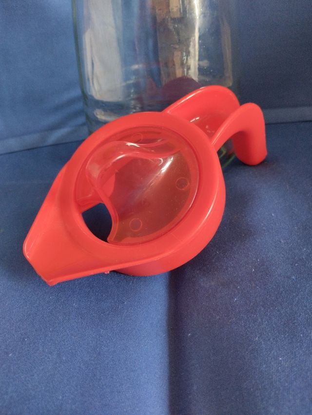 Jarra de vidrio gran capacidad. Vintage