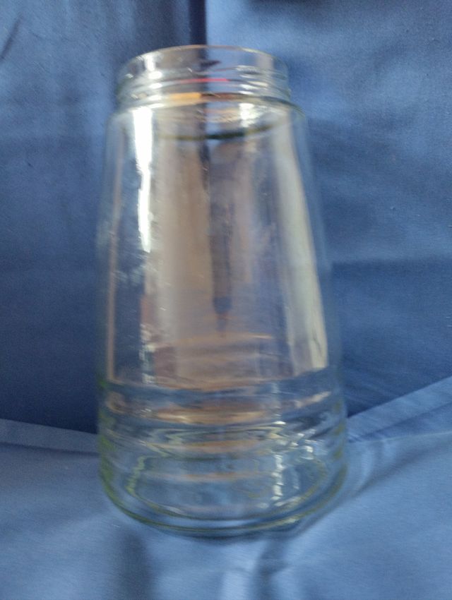 Jarra de vidrio gran capacidad. Vintage