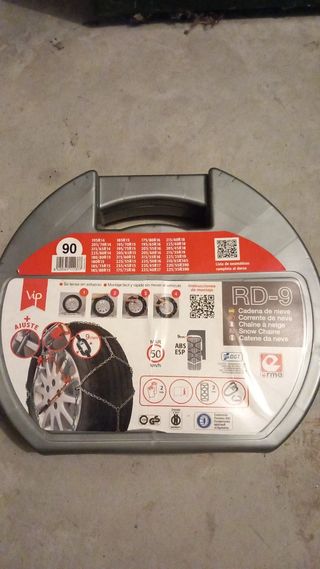 CADENAS NIEVE. SIN ESTRENAR.