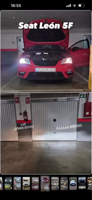 Kit LED H4 vent 100W (pregunta por otras)