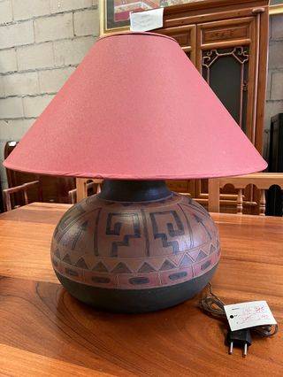 ✅lampara de mesa ceramica