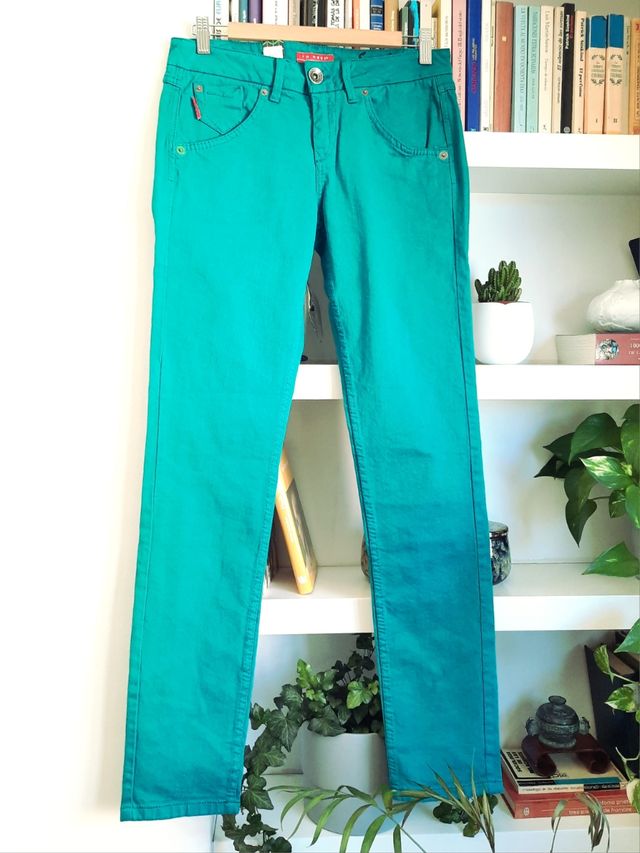 Jeans color jade de 10 Feet