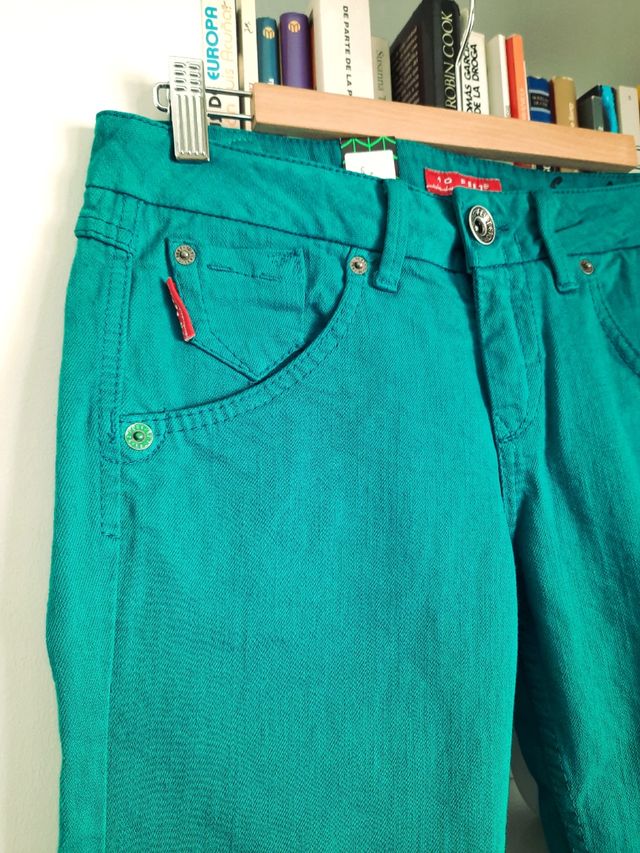 Jeans color jade de 10 Feet