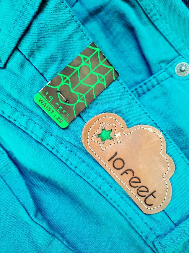 Jeans color jade de 10 Feet