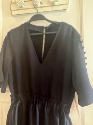 Mono azul marino , ultima coleccion Zara .