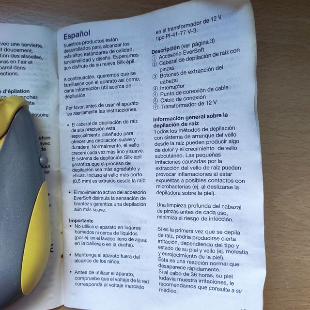 Depiladora Braun Silkepil Eversoft 