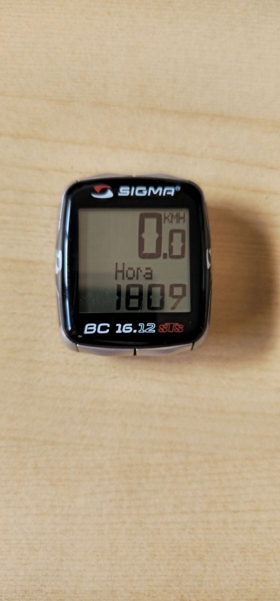 Ciclocomputador Sigma 16.12 STS