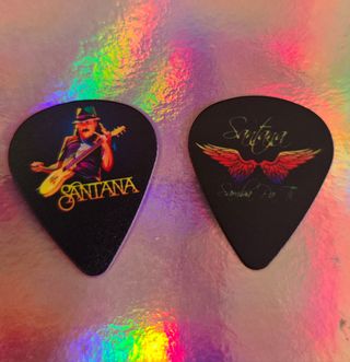 2 Púas de guitarra Carlos Santana