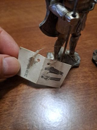 Soldatini in resina di Leonida e Achille