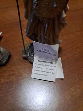 Soldatini in resina di Leonida e Achille