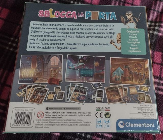 Gioco Sblocca la porta Clementoni