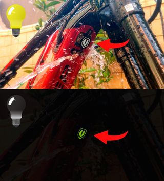Tapón puerto de carga Mondraker Fluorescente