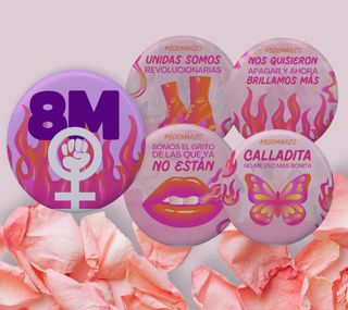 Chapas Día De La Mujer