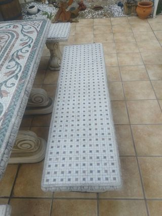 mesa de jardín y patio