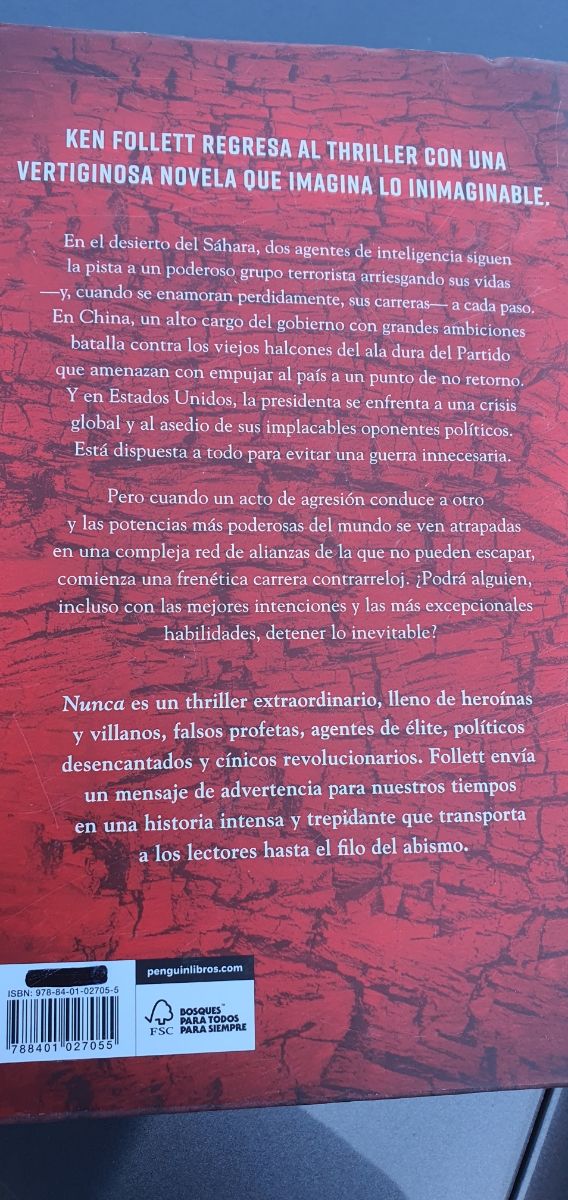 NUNCA ,de Ken Follet